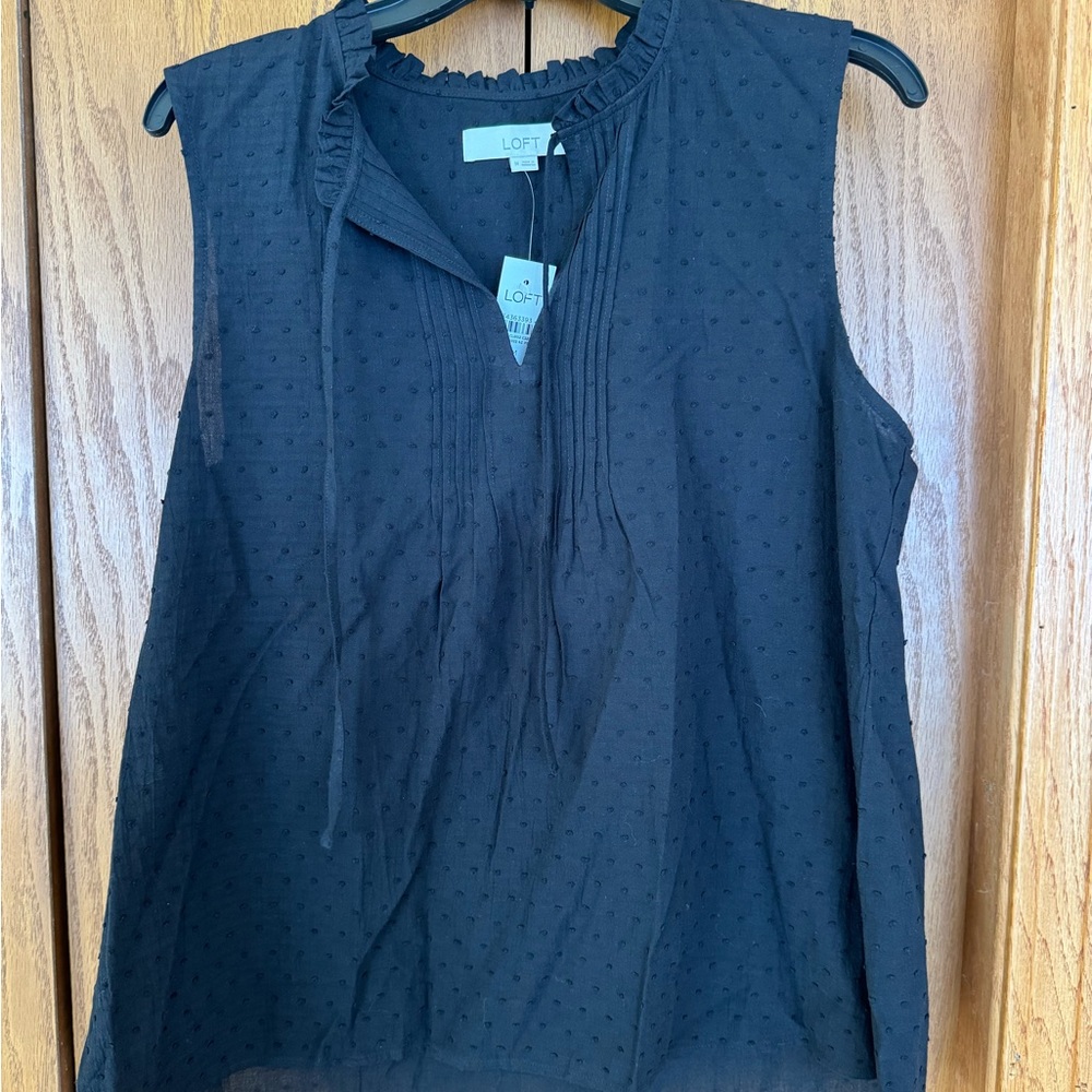 NWT LOFT sleeveless blouse